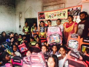 Distribution of Bags to Poor Children